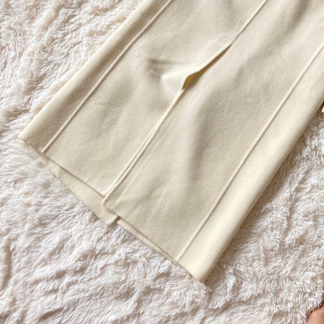 ★マディソンブルー★パールチェスターコート★エスティネーション別注★白★XS★