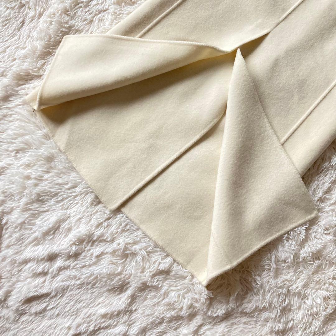 ★マディソンブルー★パールチェスターコート★エスティネーション別注★白★XS★