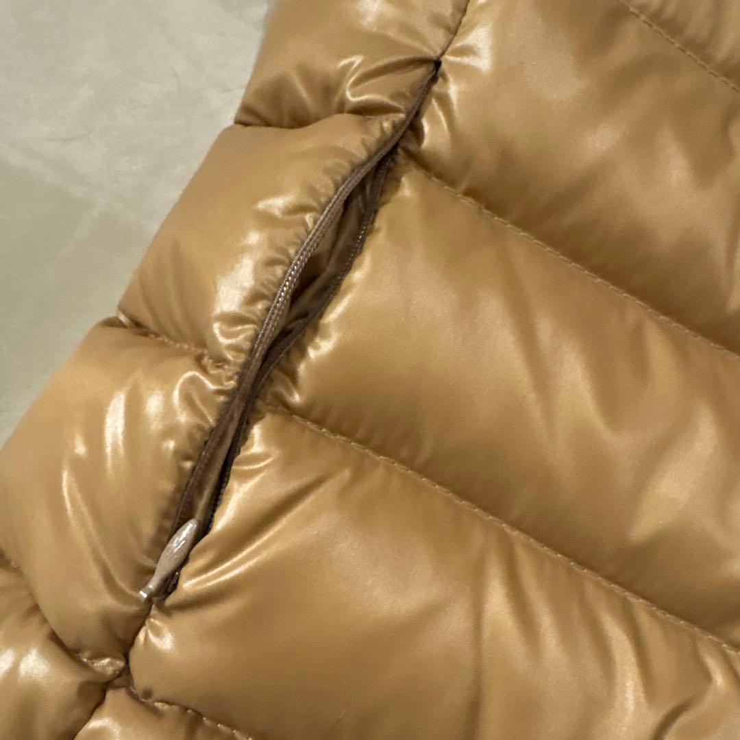 MONCLER キャメルダウンベスト　サイズ0モンクレール美品
