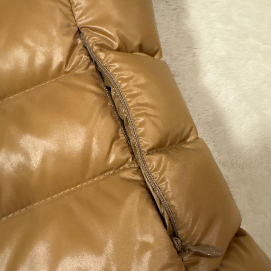 MONCLER キャメルダウンベスト　サイズ0モンクレール美品