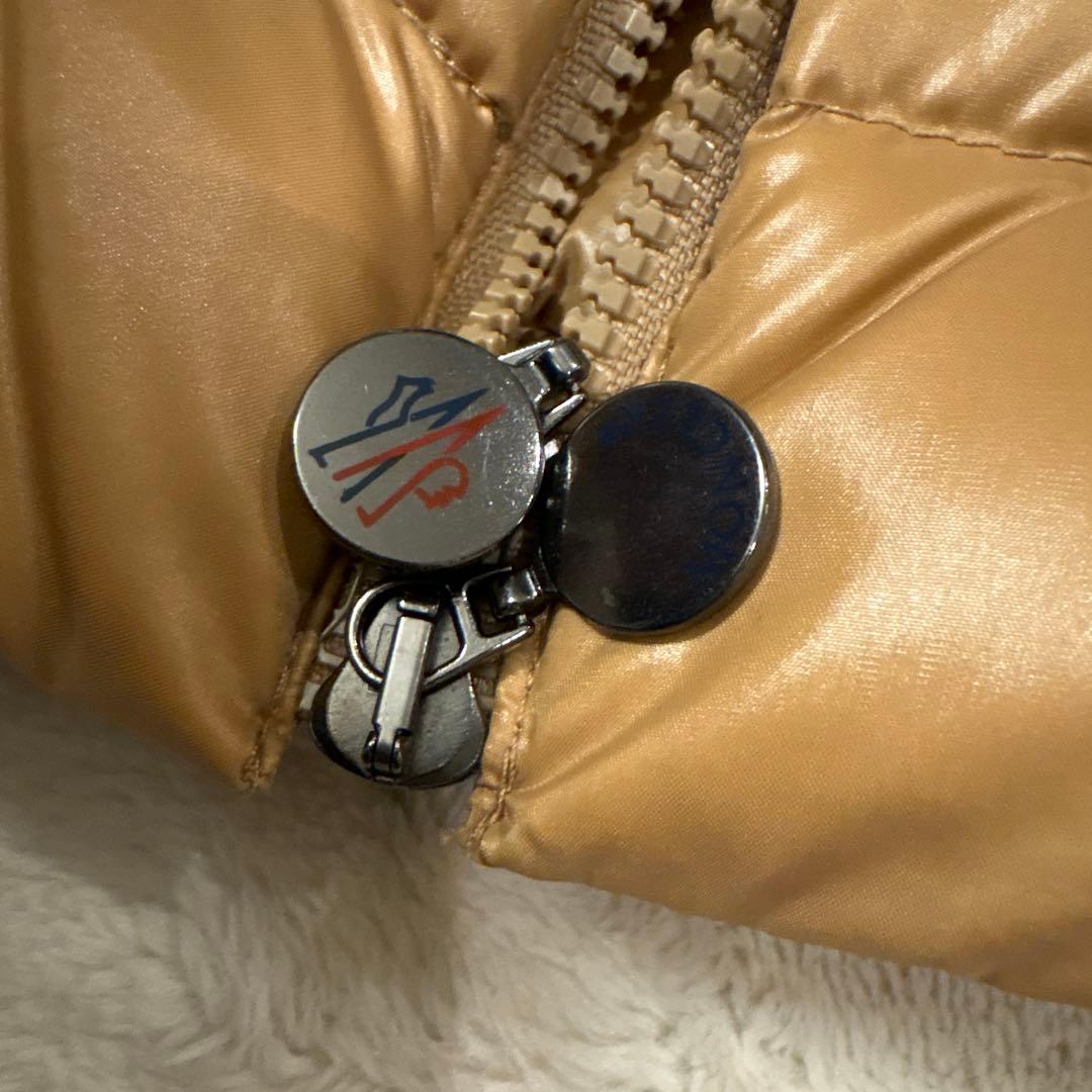 MONCLER キャメルダウンベスト　サイズ0モンクレール美品