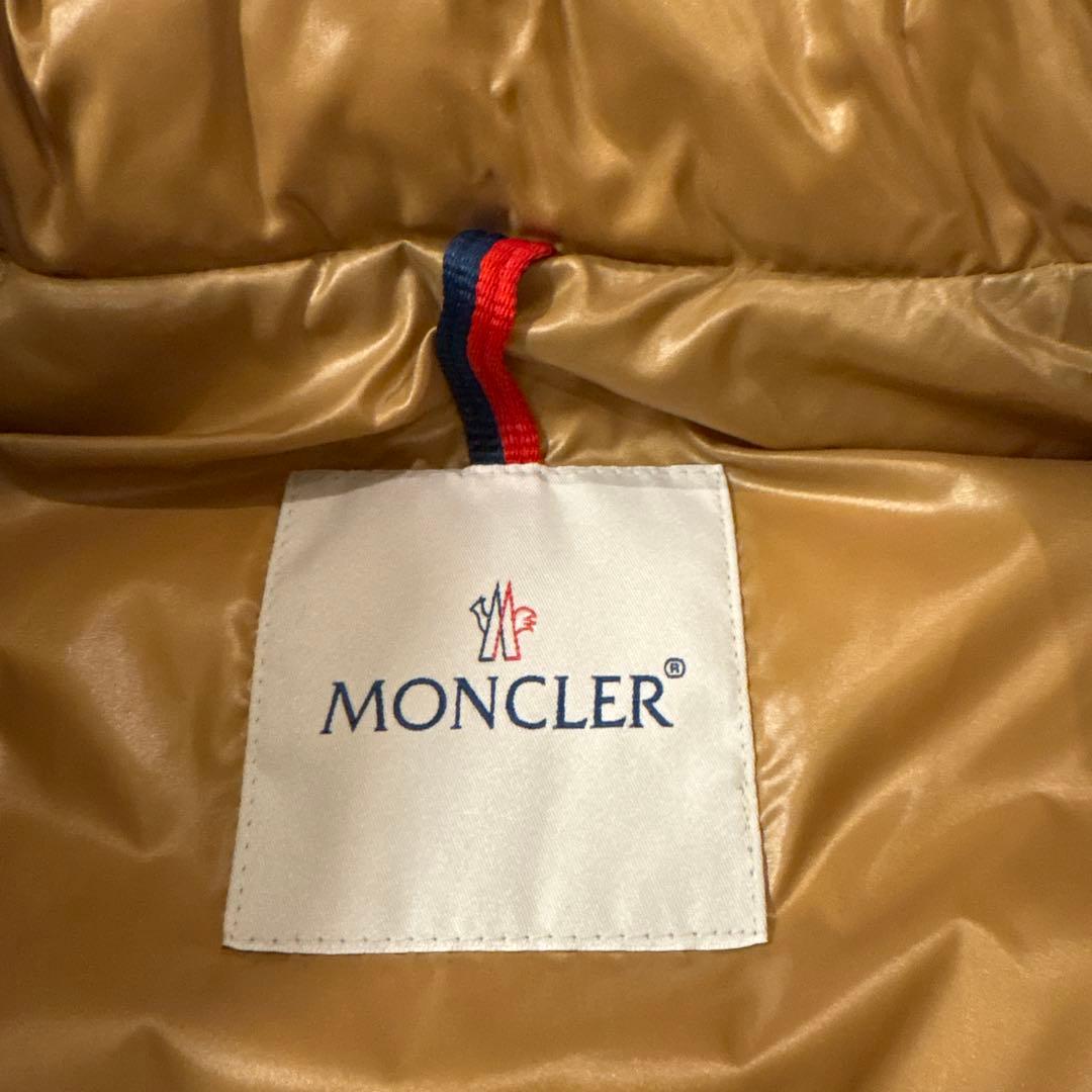 MONCLER キャメルダウンベスト　サイズ0モンクレール美品