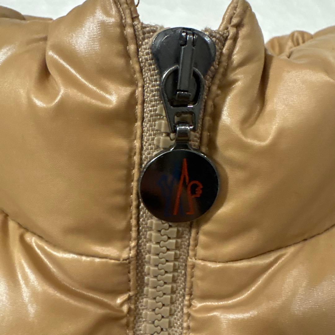MONCLER キャメルダウンベスト　サイズ0モンクレール美品