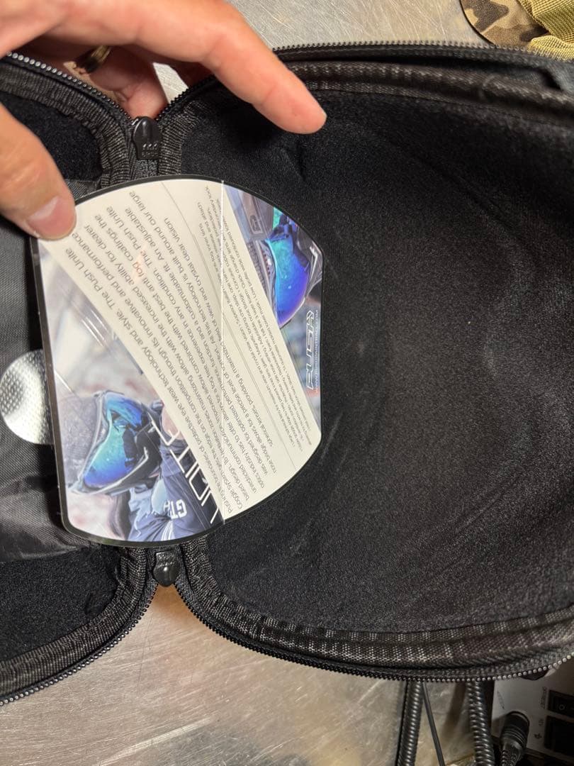 UNITE Push ペイントボールマスクスモークフェイドレンズサバゲー