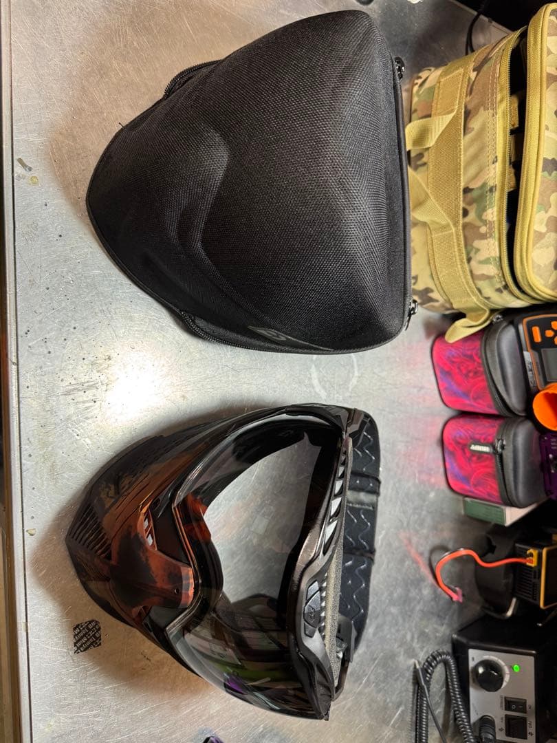 UNITE Push ペイントボールマスクスモークフェイドレンズサバゲー