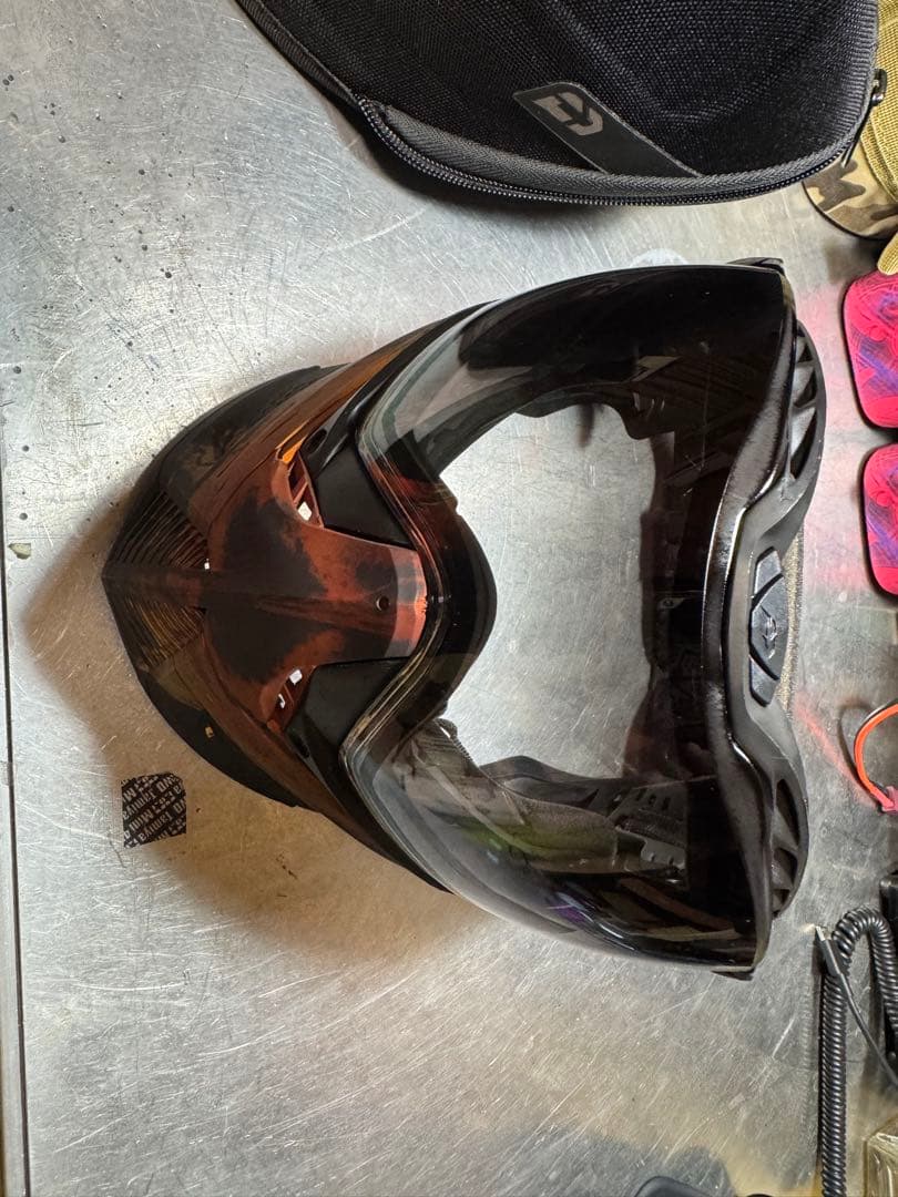 UNITE Push ペイントボールマスクスモークフェイドレンズサバゲー