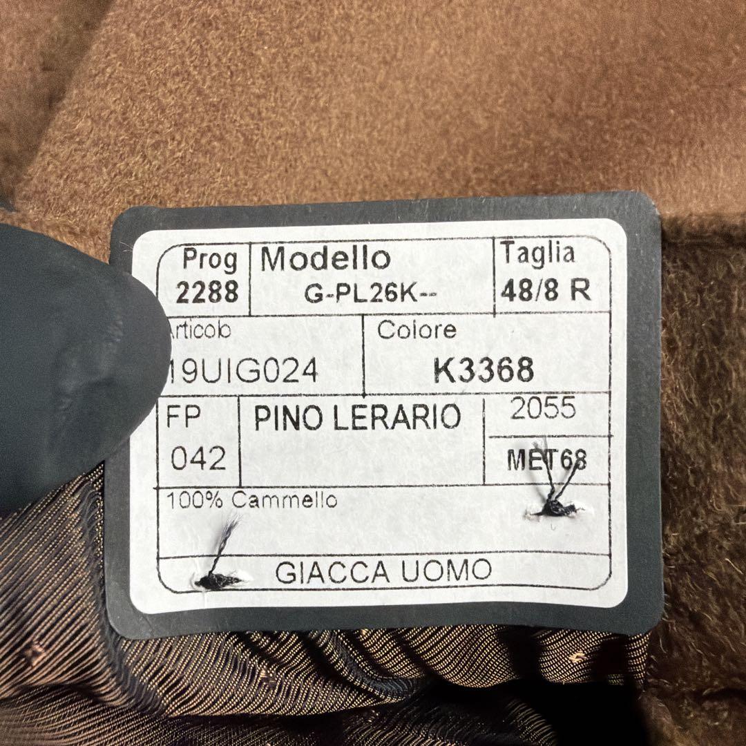 新品 希少 タリアトーレ ピーノレラリオ キャメル100% ジャケット 48