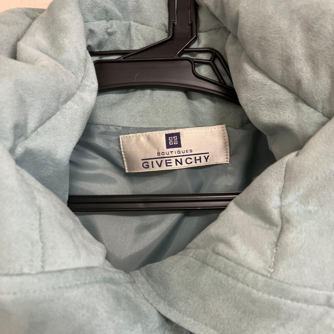 GIVENCHY コート　アクアブルー