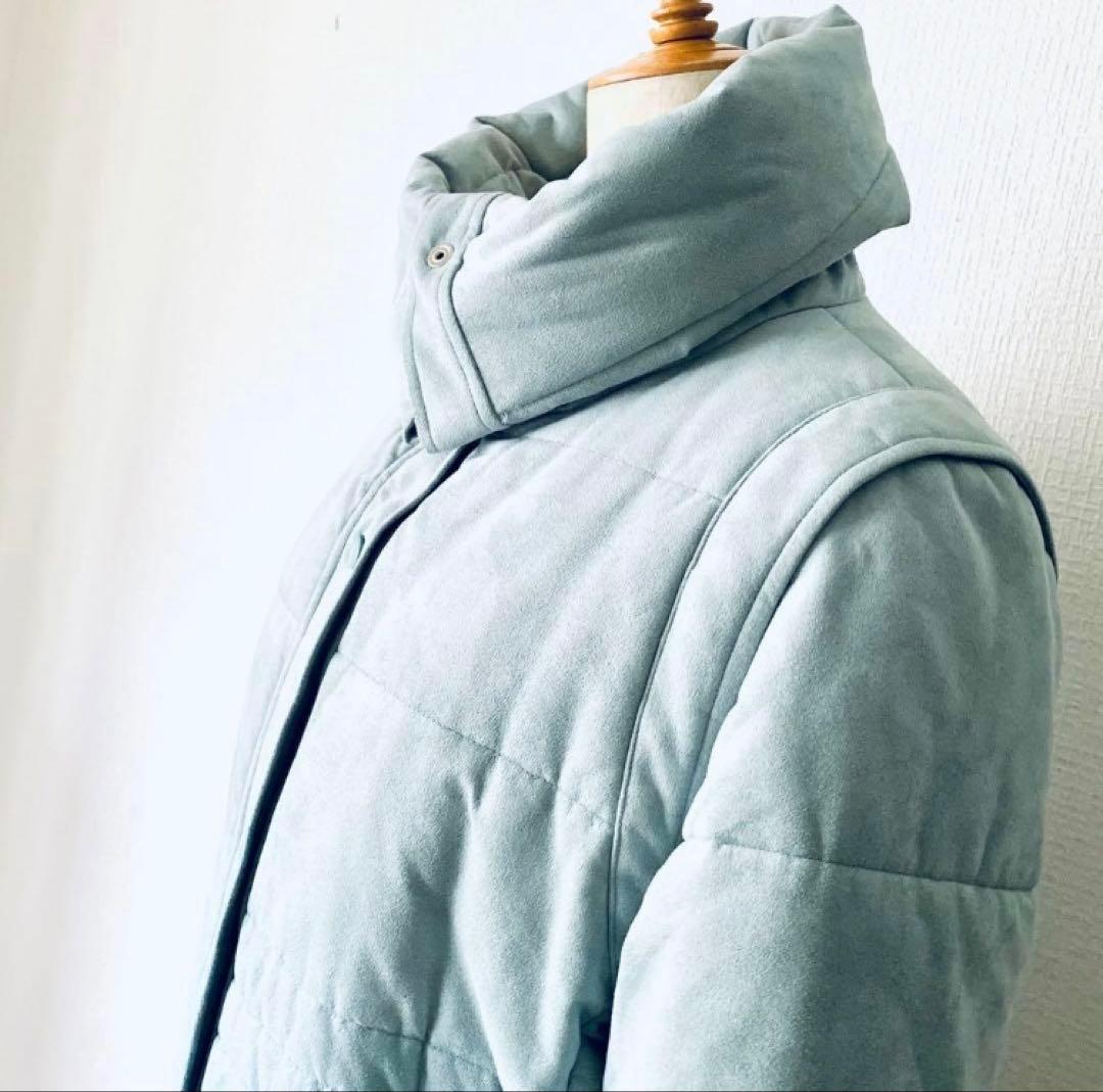 GIVENCHY コート　アクアブルー