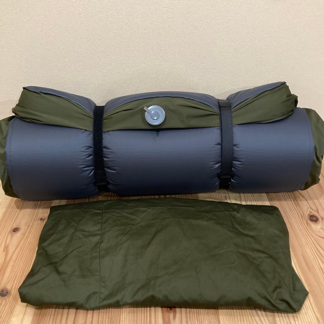 WAQ リラクシングキャンプマット 厚手 10cm シングル　専用シーツ付き