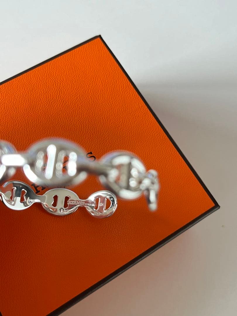 HERMES エルメス シェーヌダンクル アンシェネ ブレスレット SHサイズ