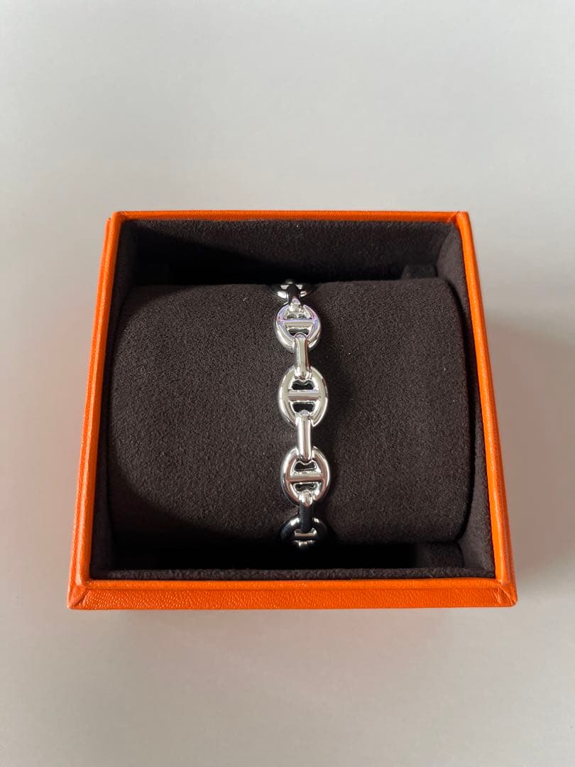 HERMES エルメス シェーヌダンクル アンシェネ ブレスレット SHサイズ