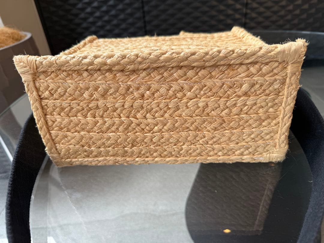 PATOU パトゥ ラフィア JPトート スモール