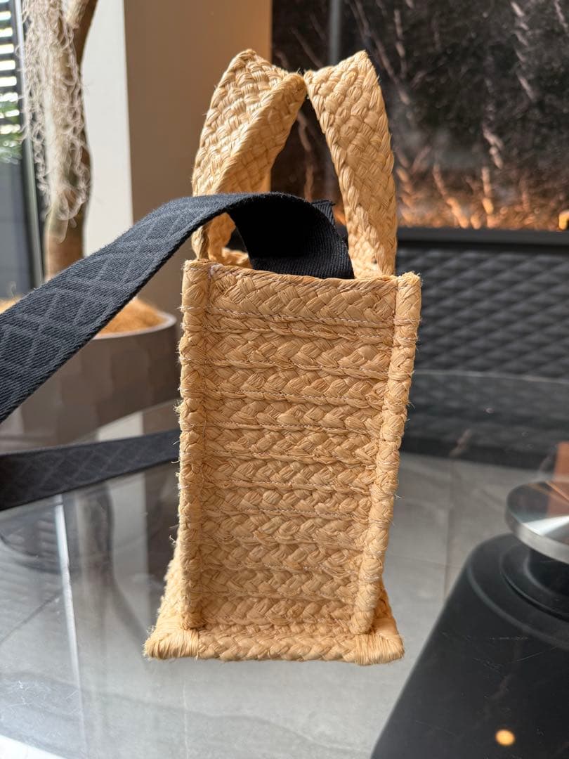 PATOU パトゥ ラフィア JPトート スモール