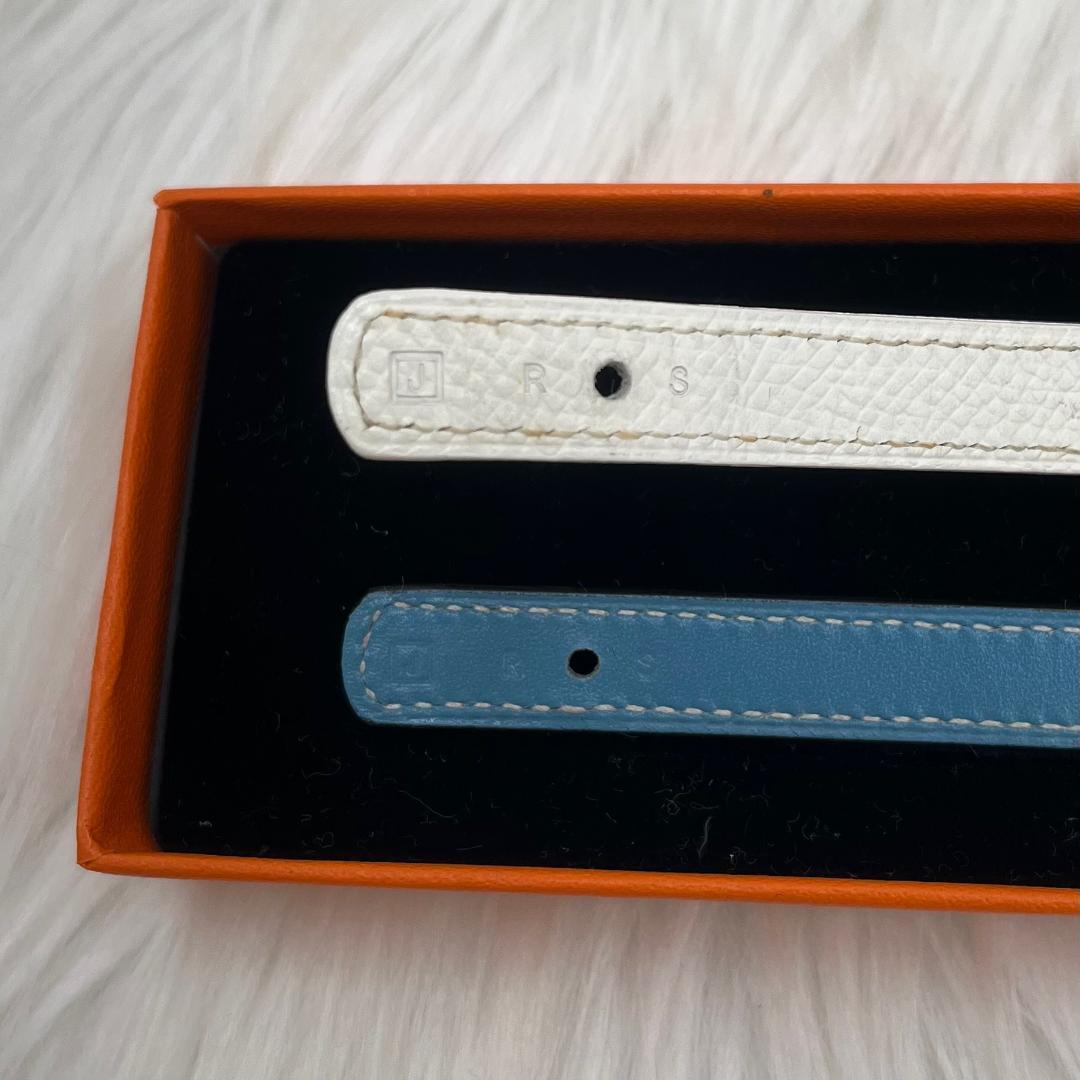 エルメスHERMES レザー ブレスレット セリエ ルーピング バングル