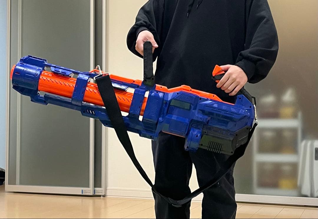 美品　Nerf Elite タイタン　CS50 球50付き