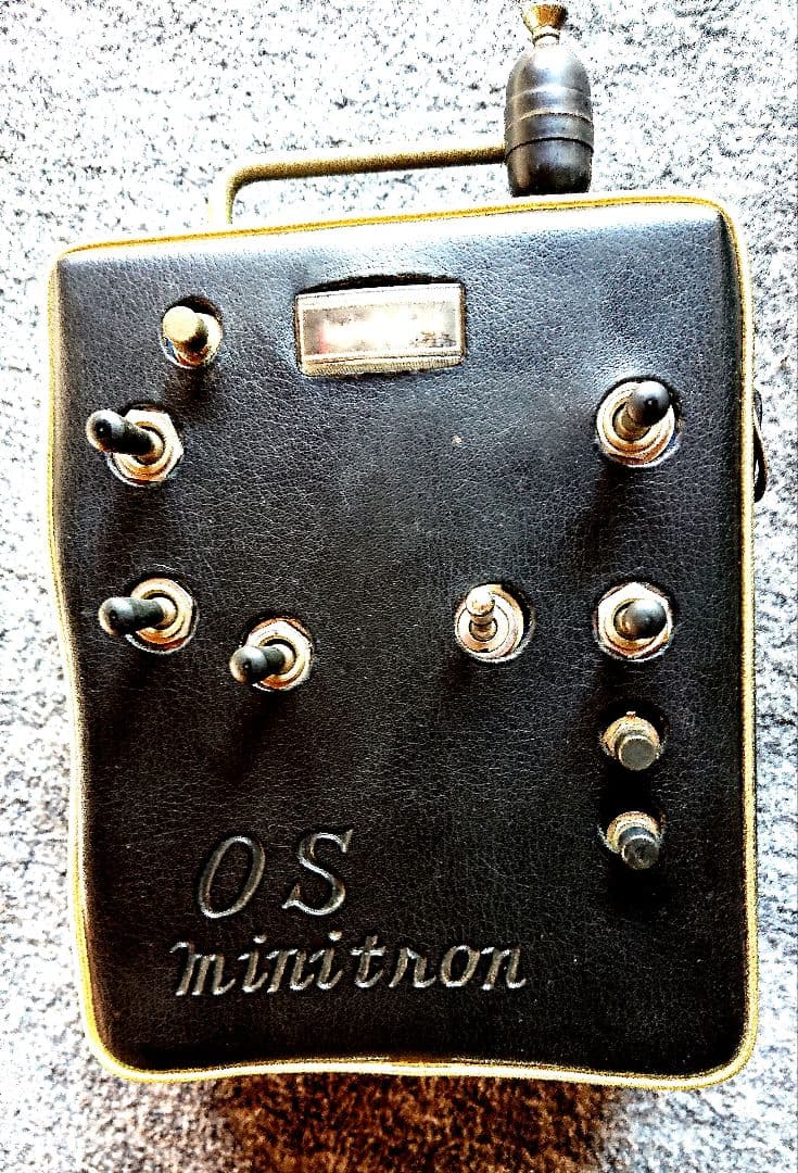 OSミニトロン　送受信機 日の出サボー付き