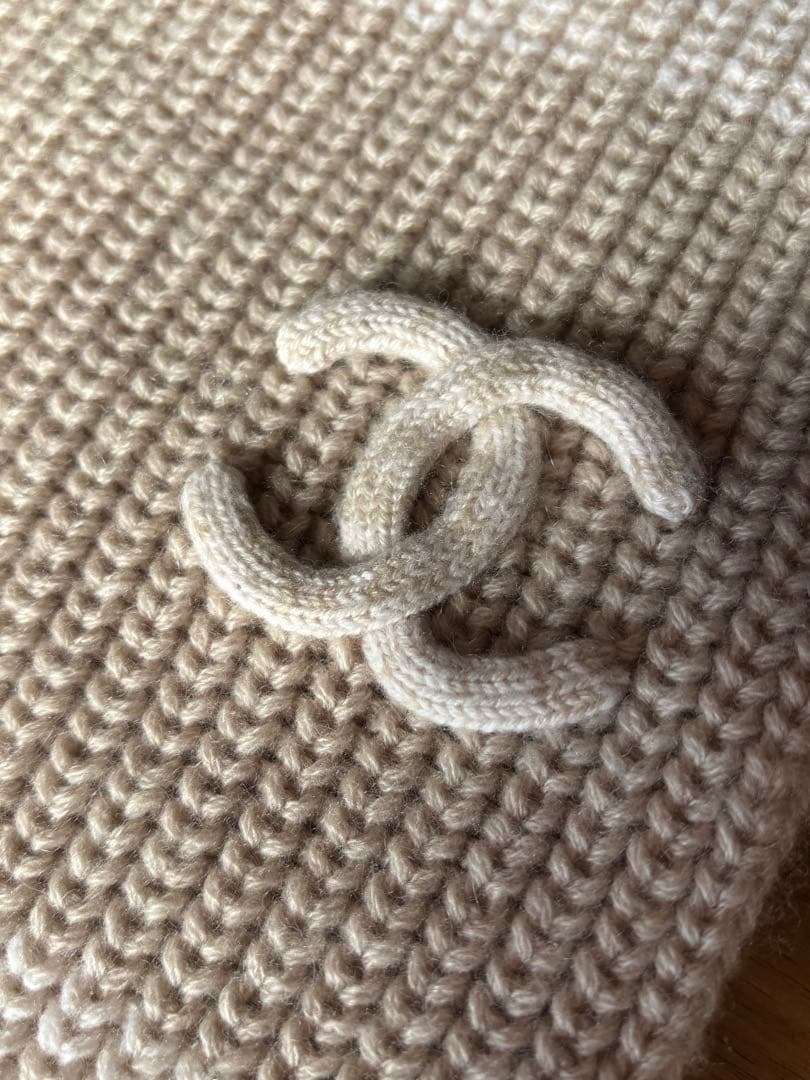 CHANEL ベージュ ストール　 マフラー