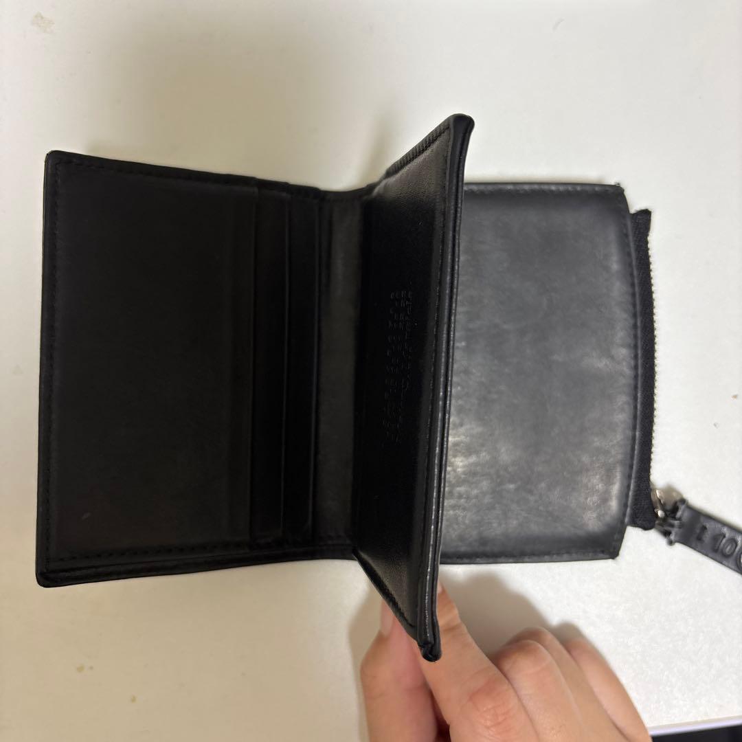 メゾンマルジェラ/財布/二つ折/ブラック