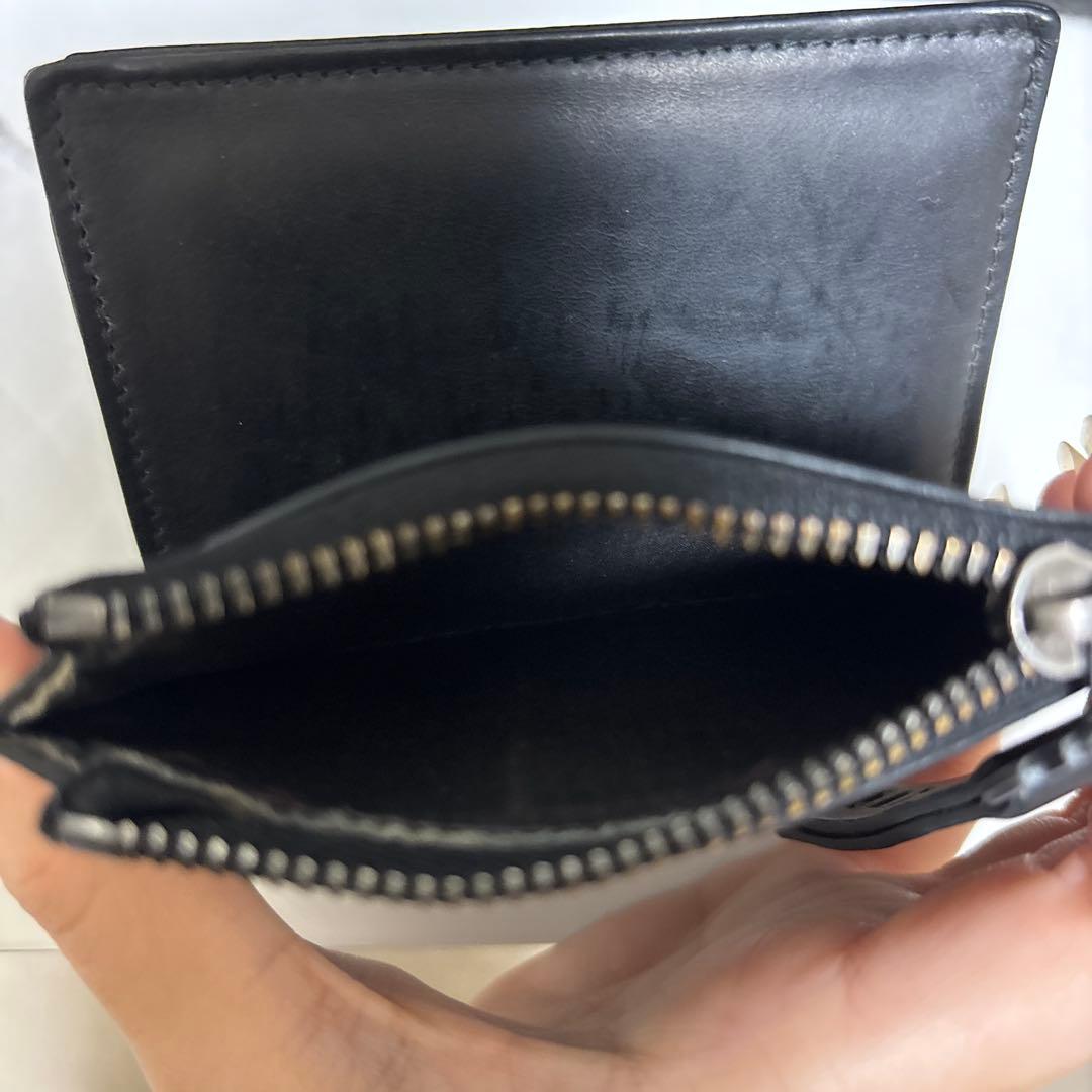 メゾンマルジェラ/財布/二つ折/ブラック