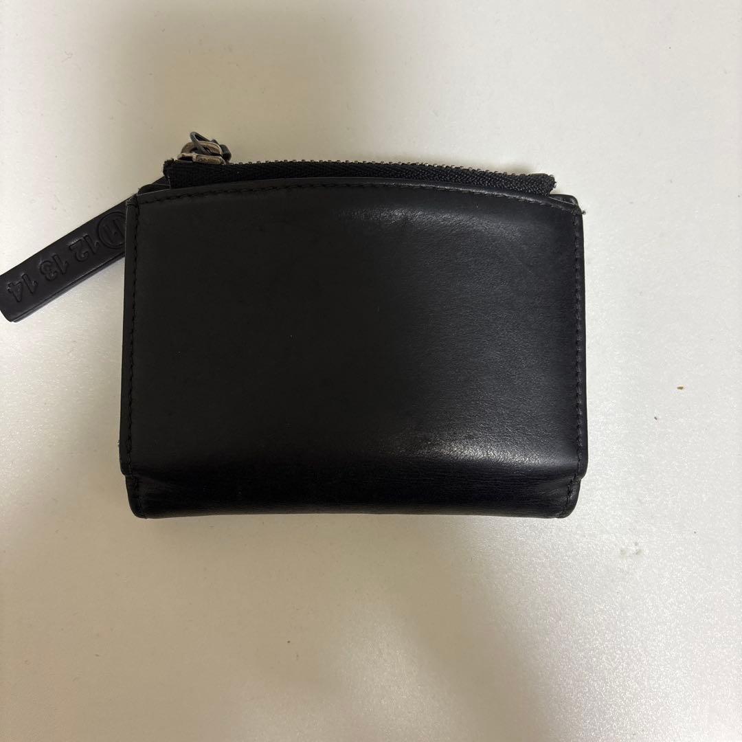 メゾンマルジェラ/財布/二つ折/ブラック