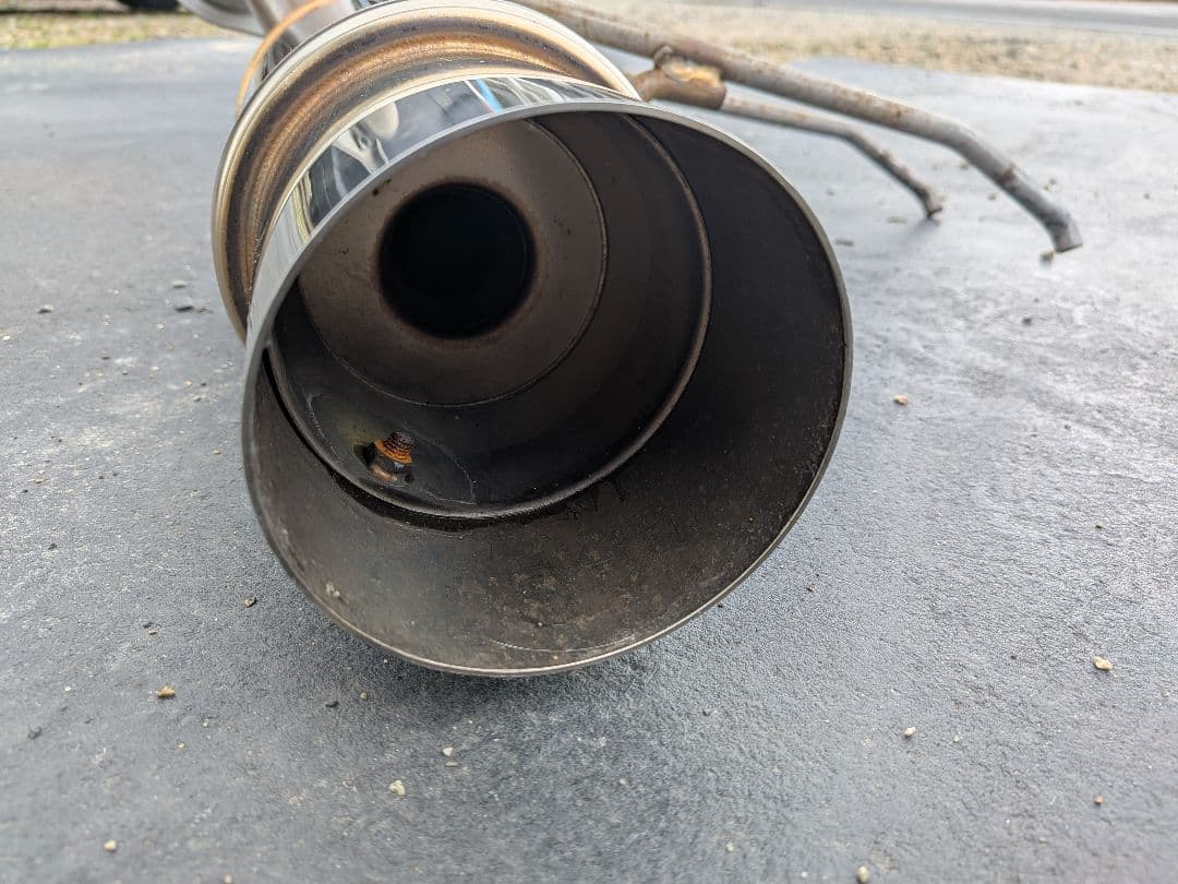 NDロードスター用 オールステンレス砲弾型マフラー