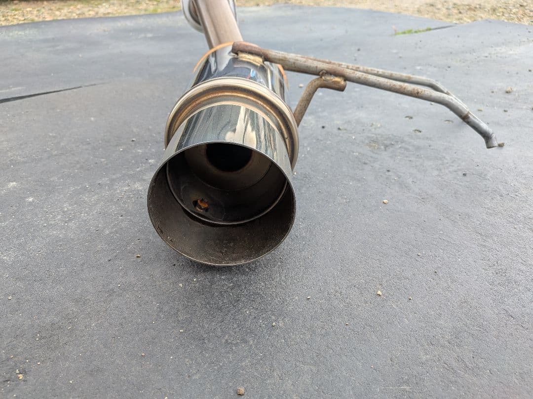 NDロードスター用 オールステンレス砲弾型マフラー