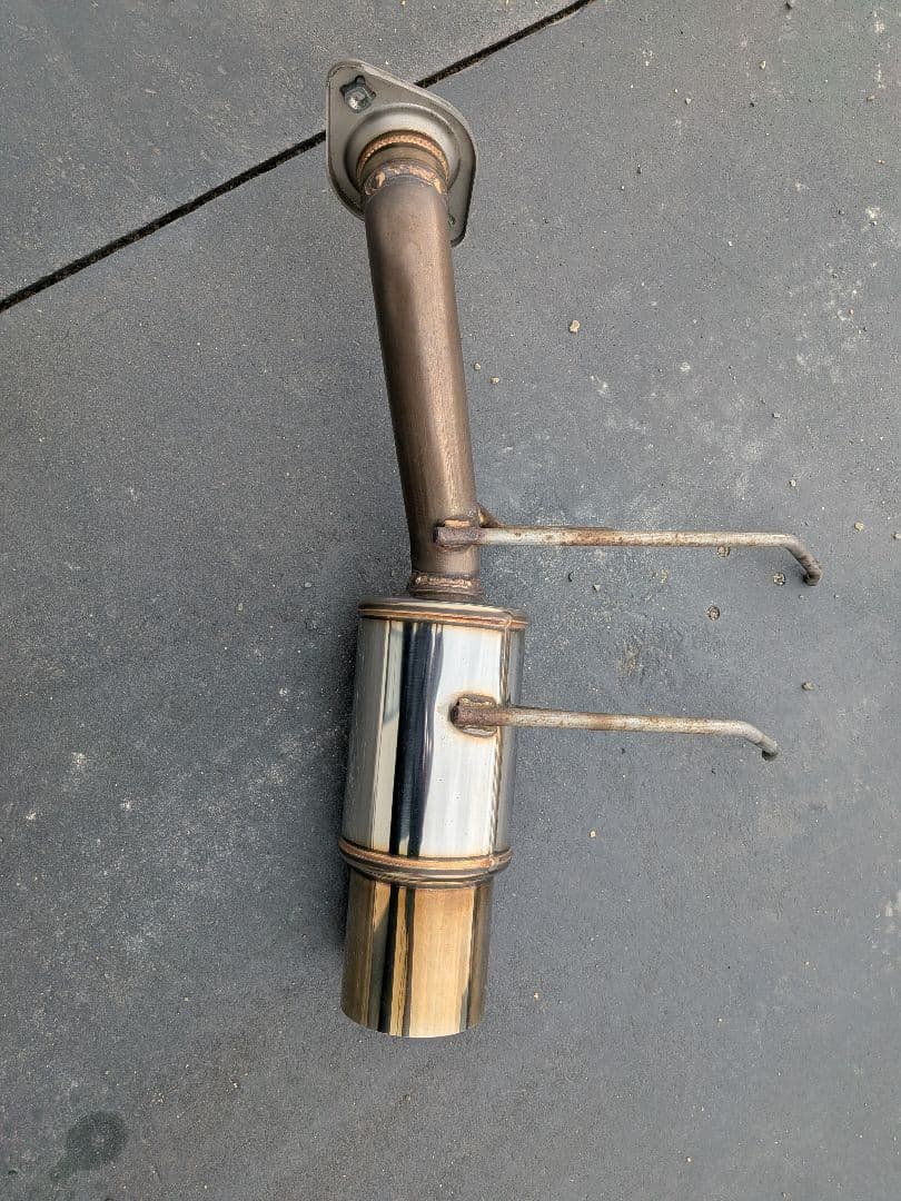 NDロードスター用 オールステンレス砲弾型マフラー