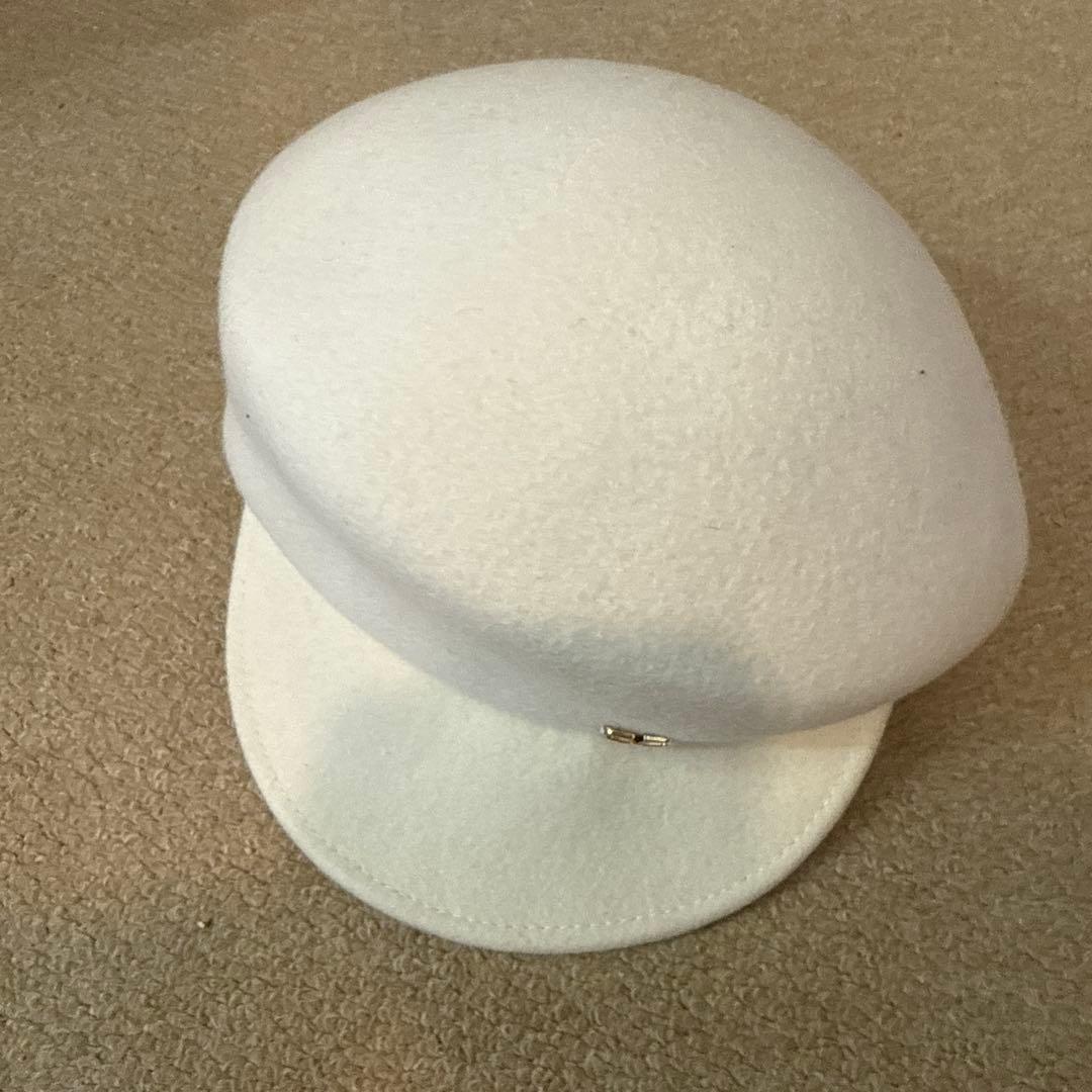 Valentino ホワイト ベレー帽