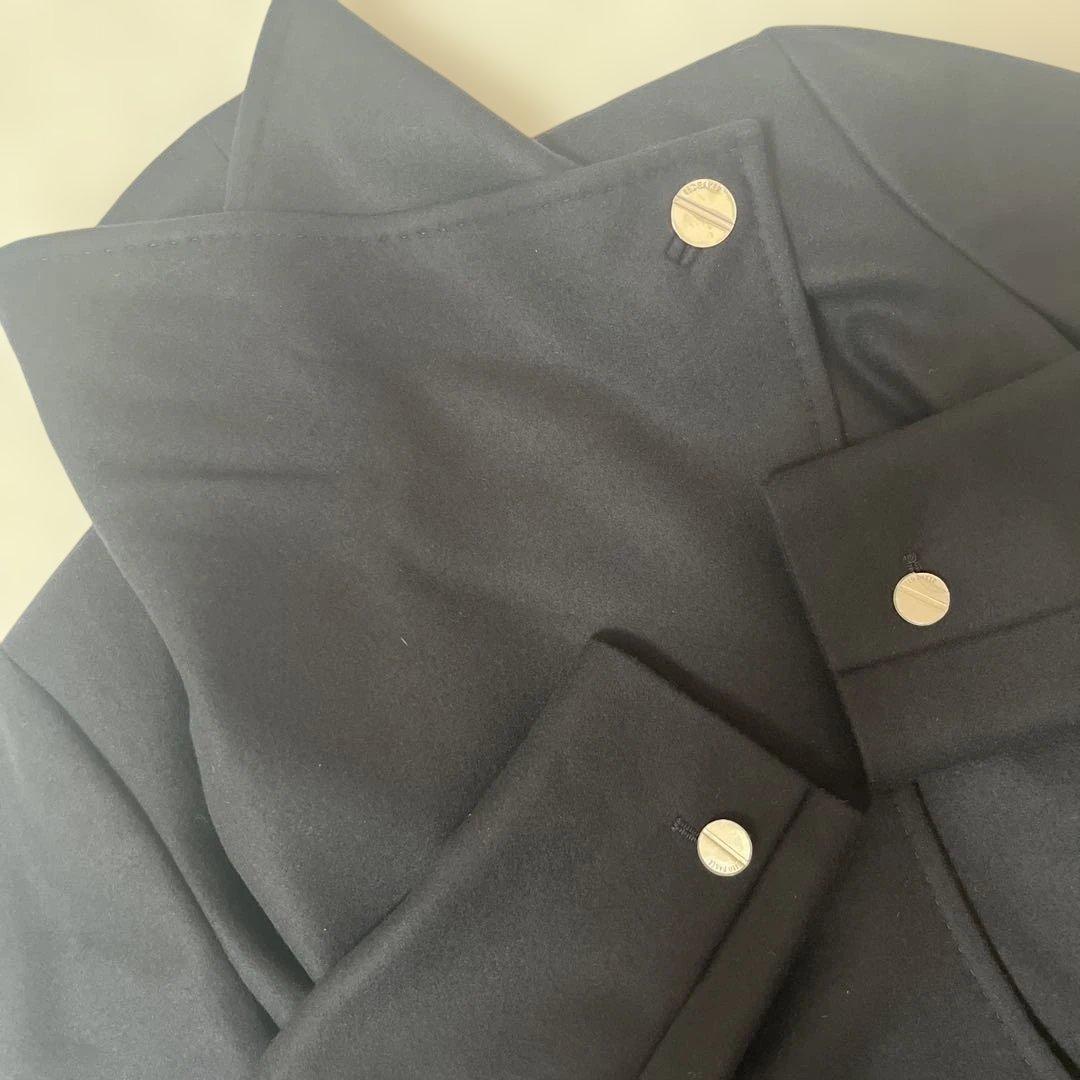 極美品　未使用　Ted baker ラップコート　カシミヤ混　ベルト　Aライン