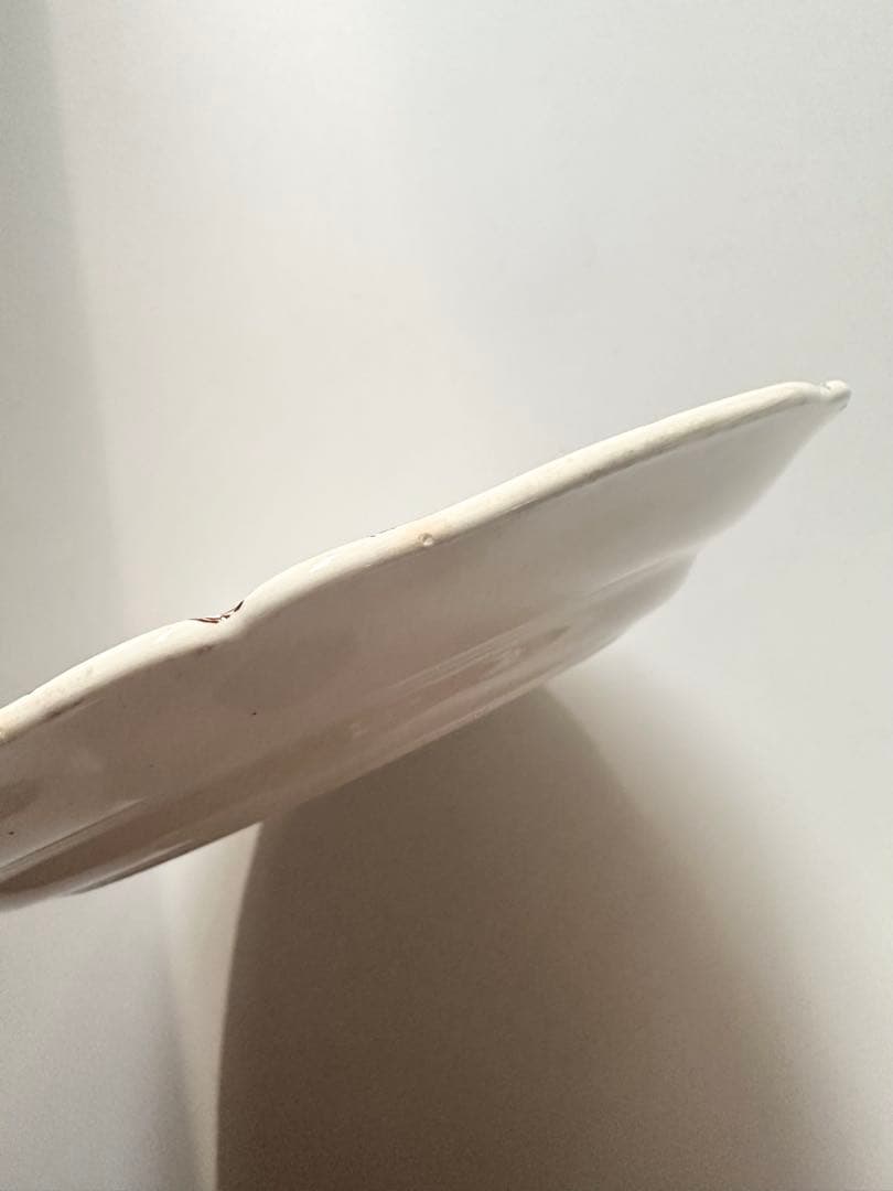 サルグミンヌ　りんごの花　フランス　アンティーク　プレート　皿　平皿