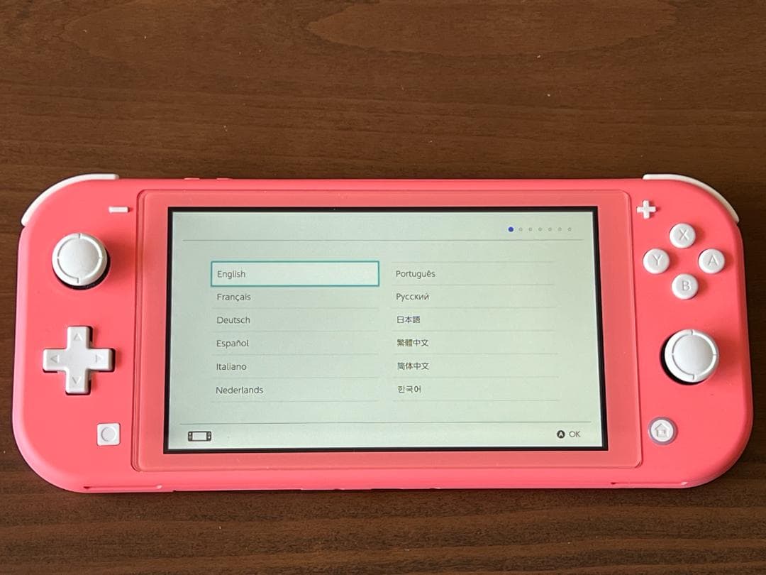 Nintendo Switch Lite 本体 コーラルピンク