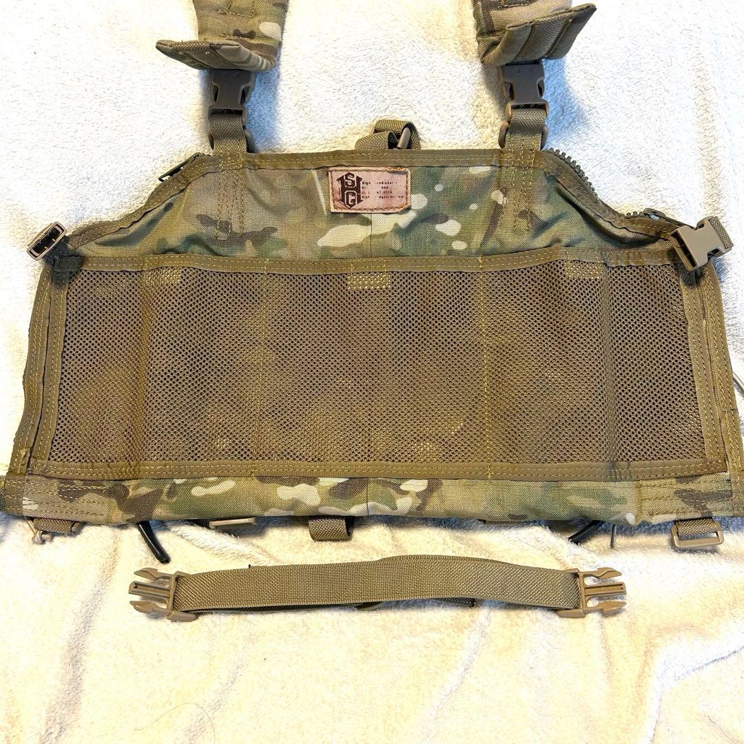 【実物 美品 迷彩色】HSGI ハイスピードギア ウォーロード チェストリグ