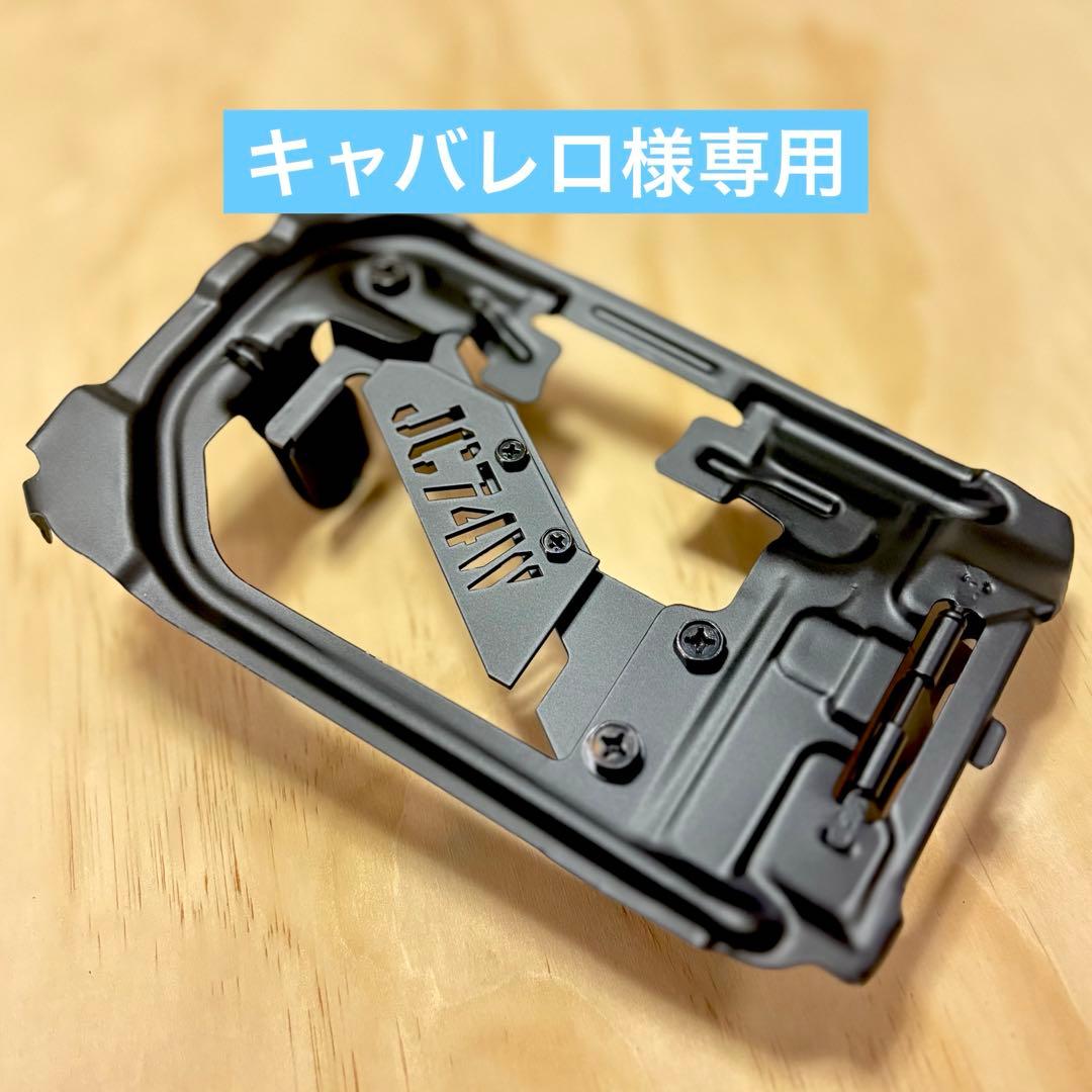 キャバレロjc74w刻印式スケルトン型燃料リッド