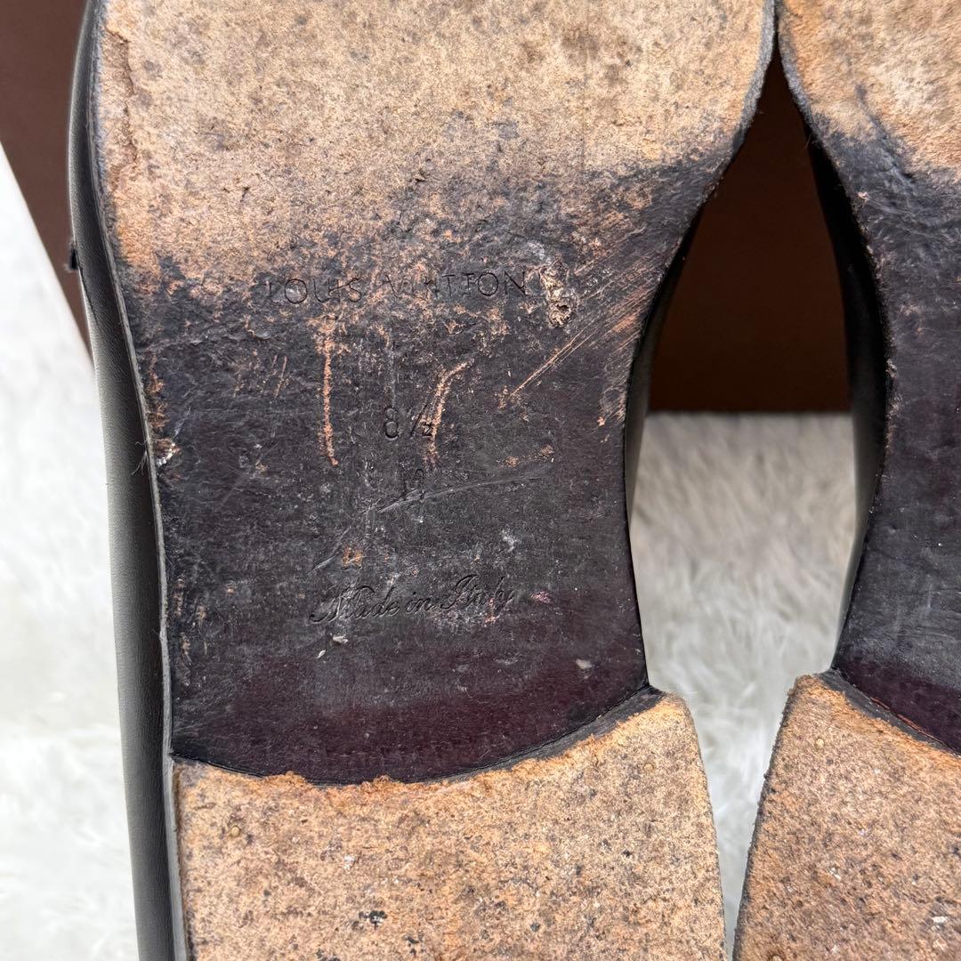 LOUISVUITTON ルイヴィトン 81/2 ダミエ モンク スクエアトゥ