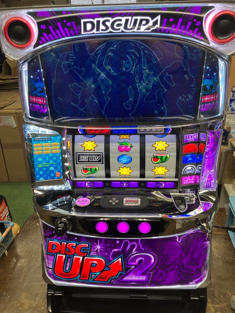 実機 税込 サミー Ｓ ディスクアップ２ ＺＦ（Sディスクアップ2）