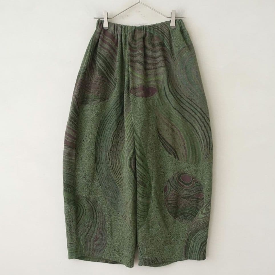 2023/定価4.1万ババグーリ Babaghuri メノウバルーンパンツ S