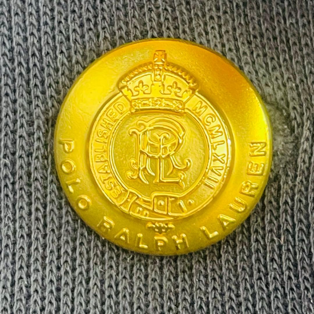 良品✨ポロラルフローレン♡紺ブレジャケット　金ボタン　XL相当