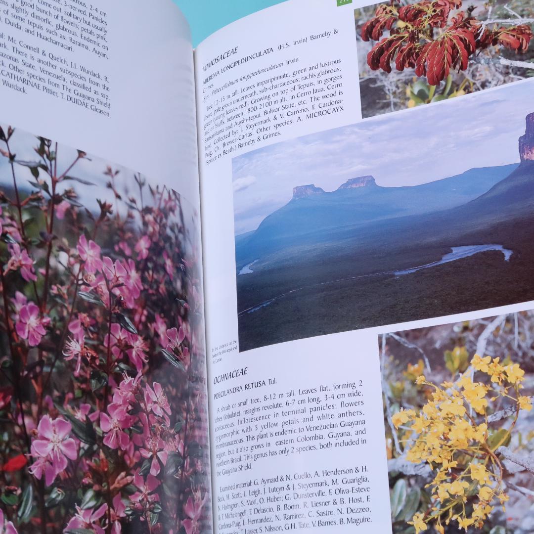 特別価格！ 洋書『ベネズエラの山岳植物、アンデスとテプイ、ブロメリア』植物図鑑