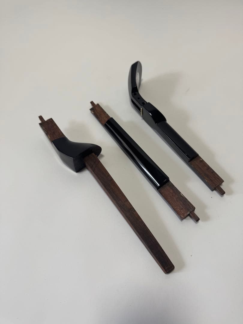 三線 蛇皮 三分割 ハードケース付 宮古木工芸