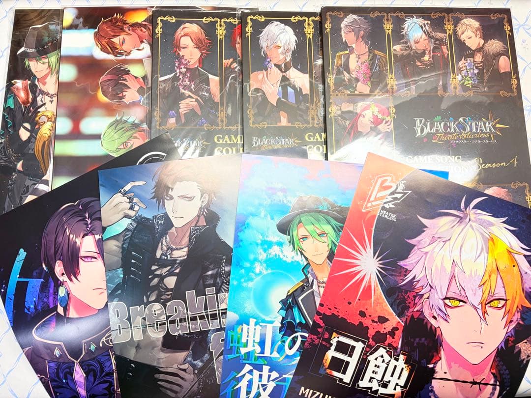 ブラックスター 楽曲本 1.2.3.4 ＋ファンブック 5冊セット