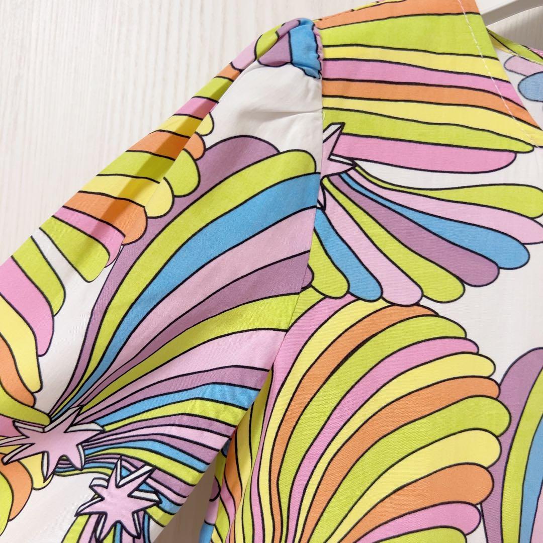 【新品・タグなし】Stella McCartney 星柄　ワンピース 8A 6A