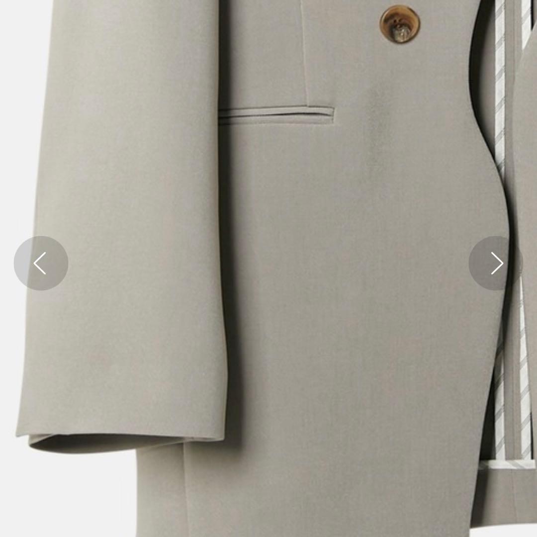 [最終値下げ]ふじあみさん着用【ルシェルブルー】カーブラインジャケット36サイズ