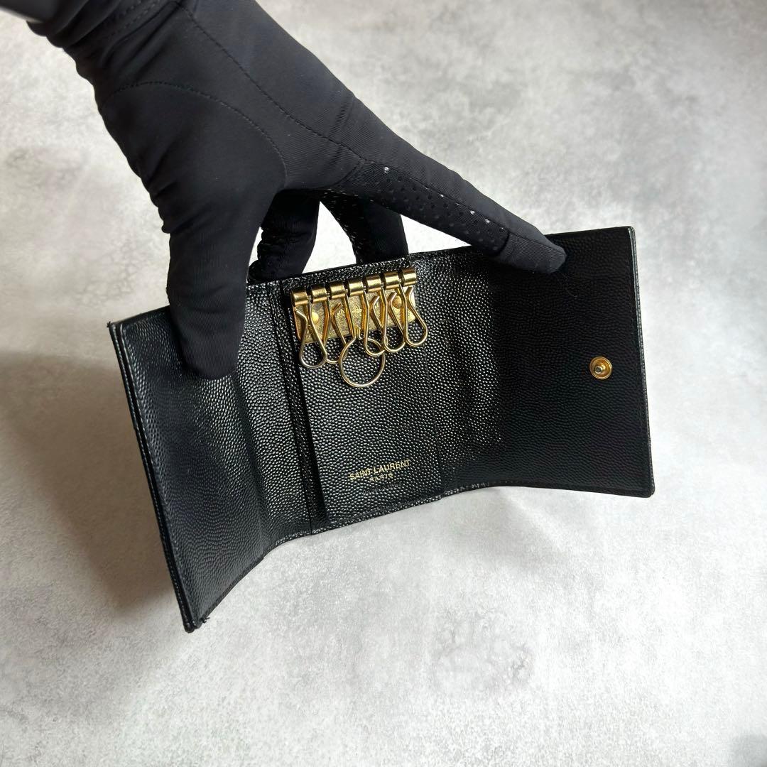 【美品/希少】 SAINT LAURENT / カサンドラマトラッセキーケース