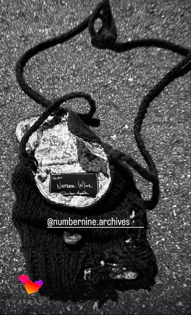 【激レア】NUMBER (N)INE ナンバーナイン ポーチ
