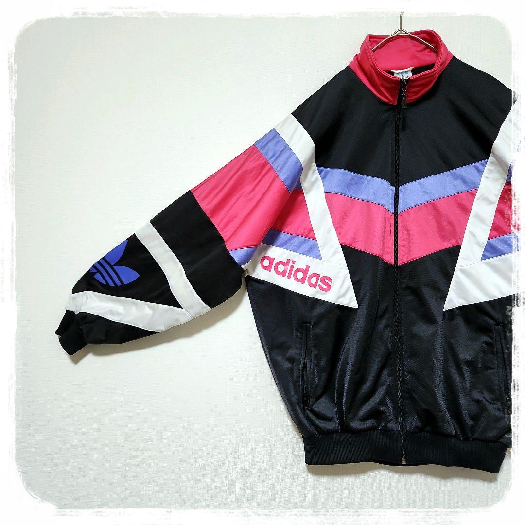 激レア✨️　ビンテージ　古着　レトロジャージ　adidas　トレフォイル