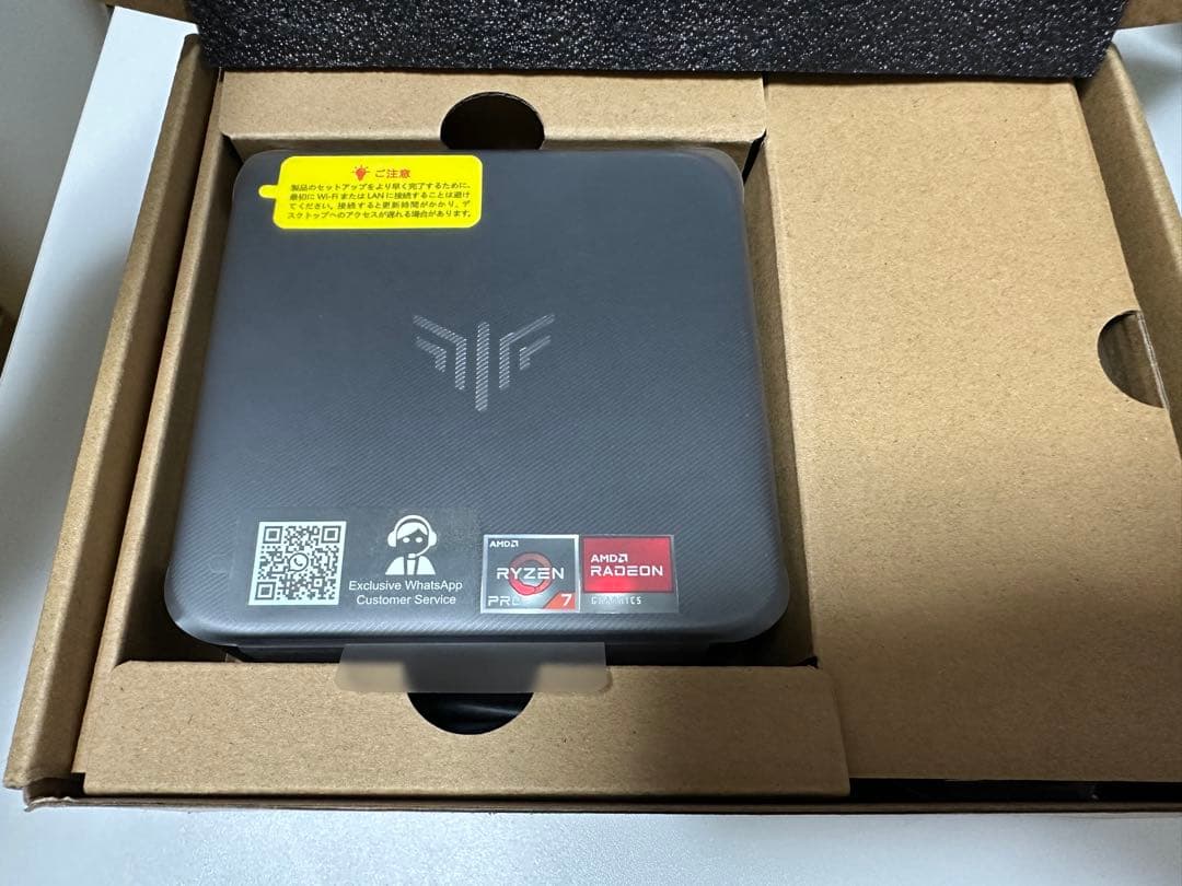 ミニpc AMD Ryzen 7 32Gメモリ 512GSSD win11pro