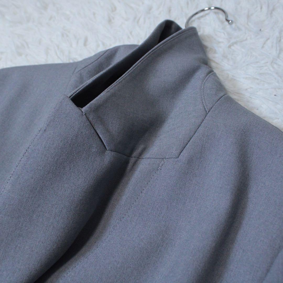 新品 24AW アルページュストーリー W釦テーラードジャケット グレー ピンク