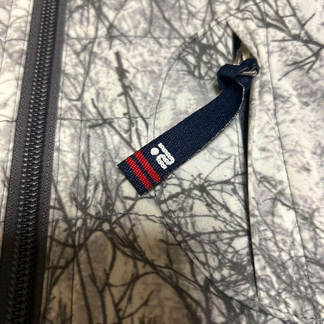 Rosasen ブラックレーベル 総柄ジャケット 46 上位ライン フード付