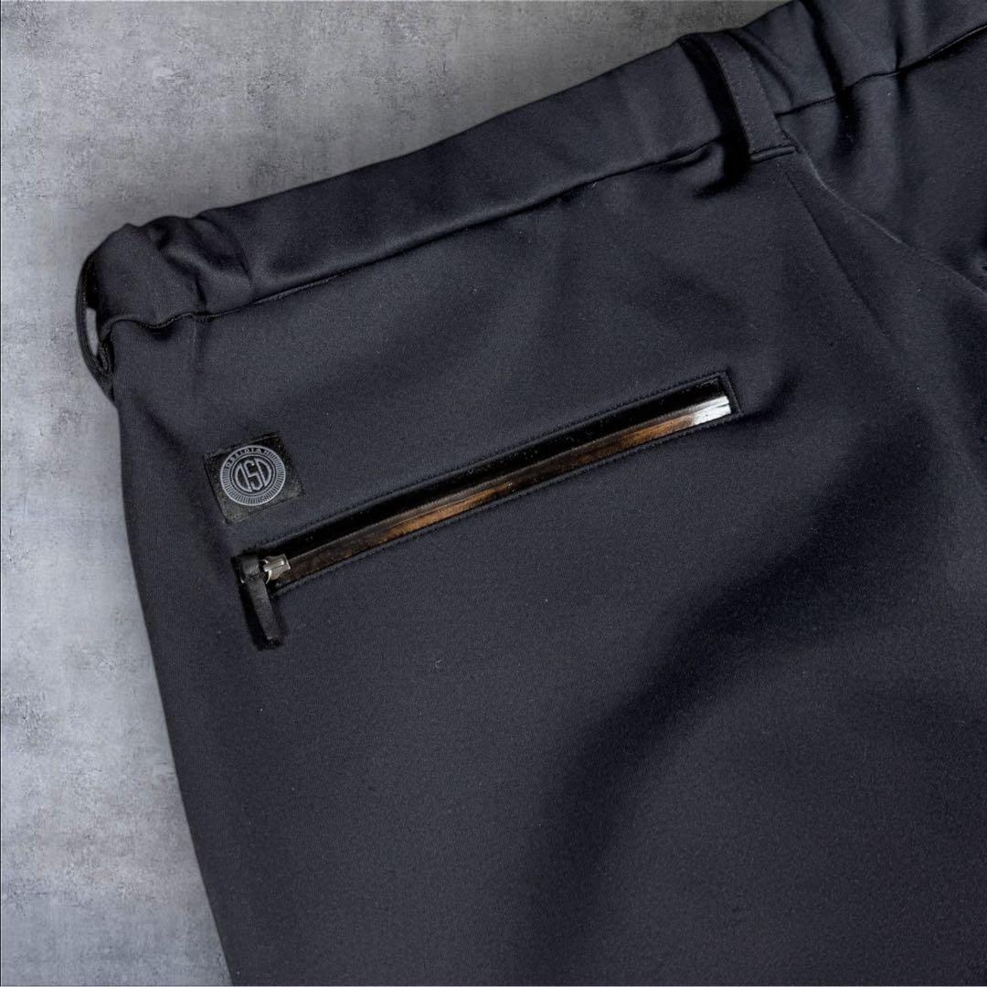 美品 定価5万円弱OBSIDIANオブシディアン ダブル ニット ゴルフ パンツ
